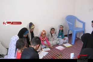 فعالیت گروه&zwnj; جهادی فدک در روستای دولت&zwnj;آباد بهار