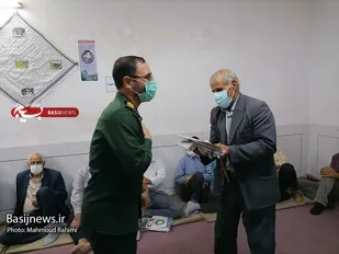 تجلیل از پیشکسوتان بسیج شهر عسگران