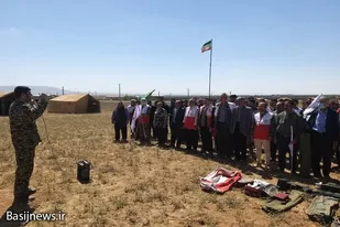 برگزاری رزمایش گردان&zwnj;های الی بیت المقدس سپاه قهاوند