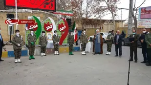 برگزاری غبارروبی گلزار شهدای بسطام+ تصاویر