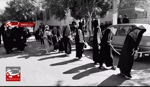 حرکت نمادین کاروان اسرای کربلا در شهر حکم&zwnj;آباد&nbsp;+ فیلم