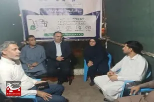 حضور کارگروه تنظیم بازار درمیزخدمت، درتجمعات شبانه در ایرانشهر