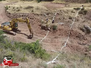 آغاز عملیات اجرایی ساخت سیل&zwnj;بند در روستای خوبان الموت شرقی توسط جهادگران بسیج سازندگی