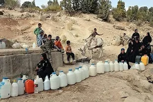 عزم جدی سپاه برای حل مشکل آب شیرین راسک و سرباز/ مشکل آب آشامیدنی مردم شهر پیشین به زودی حل می شود