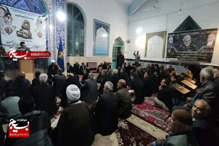 برگزاری مراسم گرامیداشت ۹ دی و سالروز شهادت شهید سلیمانی در روستای توانه