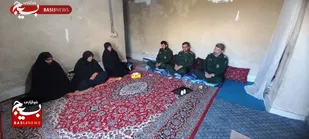 تجلیل از خانواده شهید معلم آتش آب پرور