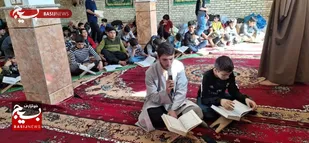 دانش آموزان و اعتکاف در شهرستان اردل 1