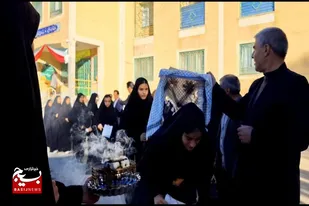 اعزام ۸۰&nbsp; نفر از دانش&zwnj;آموزان حوزه شهید شهبازی درگزین به اردوی راهیان نور