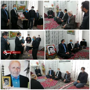 دیدار عیدانه فرماندار شهرستان شاهرود با جمعی از خانواده شهدا+ تصاویر و فیلم