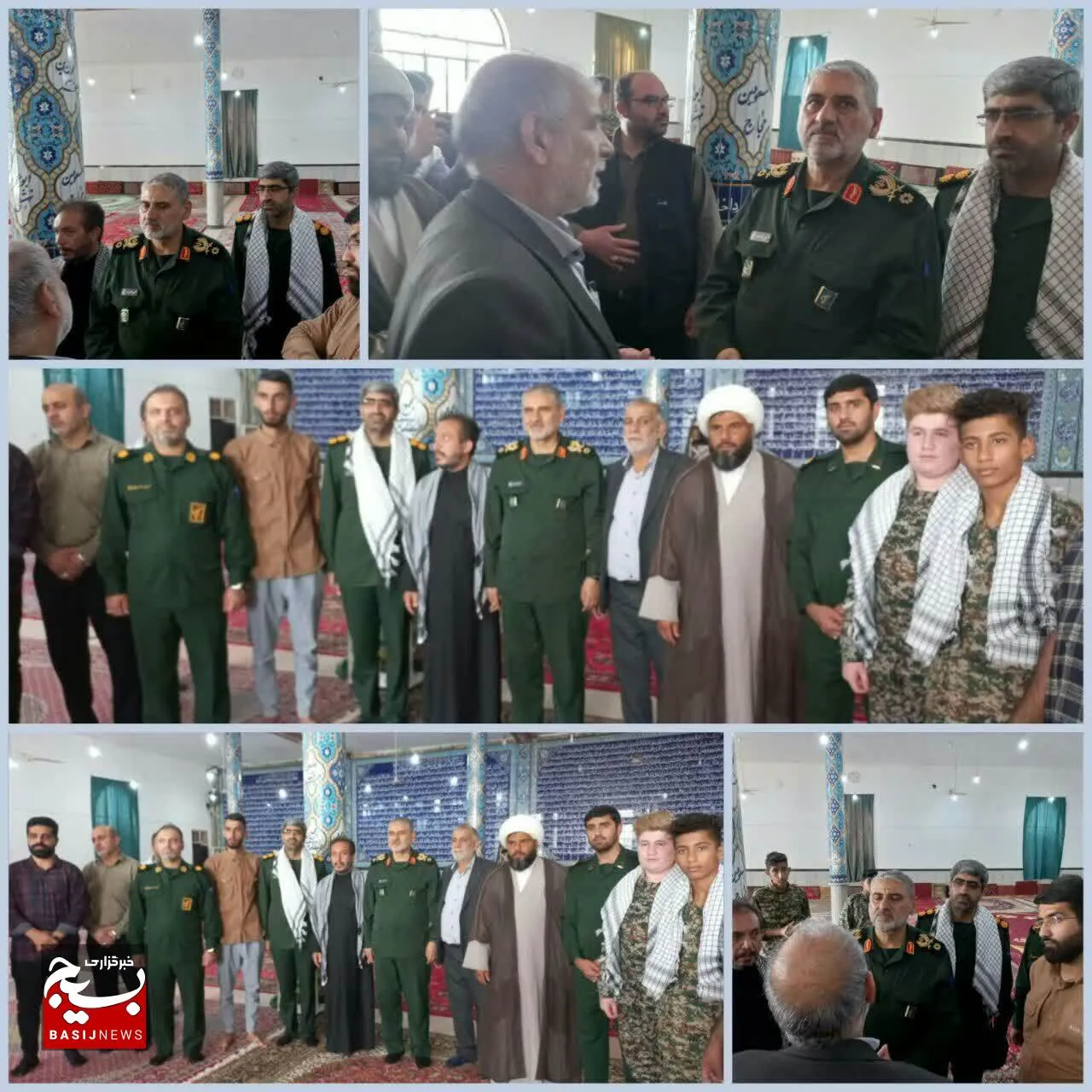 دیدار چهره به چهره سردار شاهوار پور با جمعی از مردم شهر حر