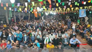 برگزاری جشن بزرگ غدیر در امامزاده سلطان سید علی(ع) راین