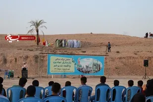 نمایش بزرگ میدانی غدیر در بخش کنارتخته شهرستان کازرون برگزار شد