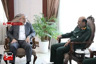 دیدار فرمانده سپاه امام حسن مجتبی (ع)، با استاندار البرز
