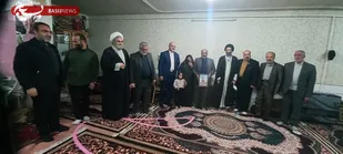 سرکشی و دیدار صمیمانه با والدین شهید مدافع امنیت پاسدار ابوالفضل موسوی