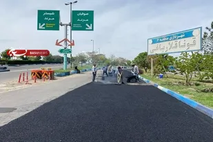آسفالت&zwnj;ریزی ۱۱۴ هزار تنی در ۵۶۰ معبر و محله شهری تبریز