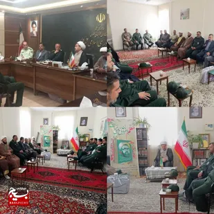 دیدار جمعی از مسئولین شهر گلمکان با امام جمعه این شهر
