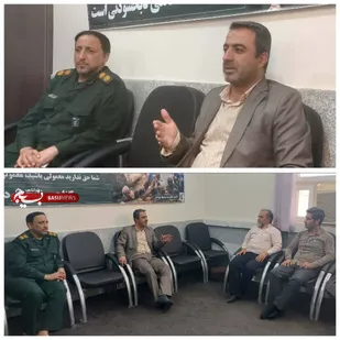 ارزیابی کانون بسیج هنرمندان شوشتر با حضور رئیس سازمان بسیج هنرمندان استان خوزستان