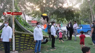 برگزاری کاروان شادی حوزه بسیج امام حسن(ع) برخوار