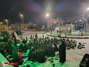 شهر دزپارت غرق در نور و شادی؛ جشن میلاد پیامبر اکرم (ص) و امام جعفر صادق (ع) برگزار شد