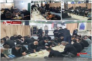 280 پرس غذا گرم در محله اسلامی سرخه طبخ و بین عزادران توزیع شد