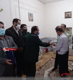 دیدار با خانواده شهید راه علی بامیری در لردگان