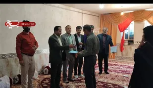 تجلیل از خانواده های جانبازان و ایثارگران زیر ۲۵ درصد روستاهای بخش پاتاوه