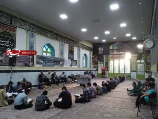 جزءخوانی قرآن کریم ویژه ماه مبارک رمضان توسط پایگاه مقاومت بسیج فاطمیه برگزار شد