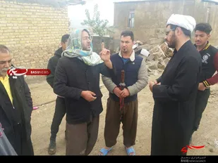 خدمات رسانی سپاه قمربنی هاشم علیه السلام  از مناطق زلزله زده استان کرمانشاه