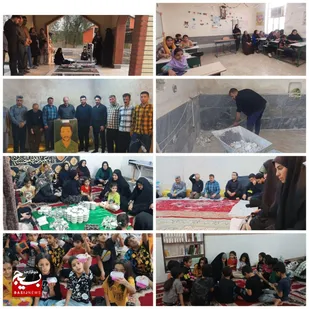 اردوی جهادی ۳ روزه گروه جهادی حامین، بهبهان خوزستان در روستا سه کنار و تیله کوه
