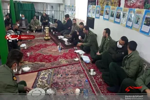 سرهنگ محمدمهدی ادهم از پایگاه مقاومت بسیج برادران صاحب الزمان (عج) سرخه بازدید کرد