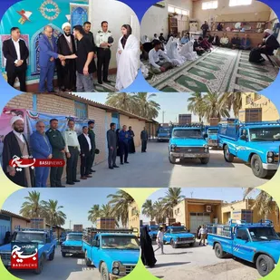 اهدای ۱۵ سری جهیزیه به نوعروسان حمیدیه