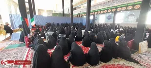 بیش از ۳۰۰ خواهر بسیجی شهر دامنه در ماه مبارک رمضان در جزء خوانی و طرح آموزش های قرآنی دارالقرآن پایگاه بسیج مرضیه شرکت فعال دارند