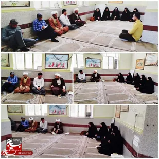برگزاری جلسه قرارگاه صالحین در اداره آموزش و پرورش ایذه