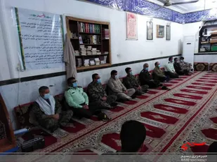 بازدیداعضای شورای تأمین شهرستان تنگستان از گشت های رضویون بسیج