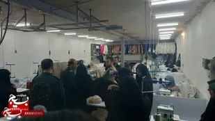 کارگاه خیاطی شهید سید روح الله عجمیان در کمالشهر افتتاح شد