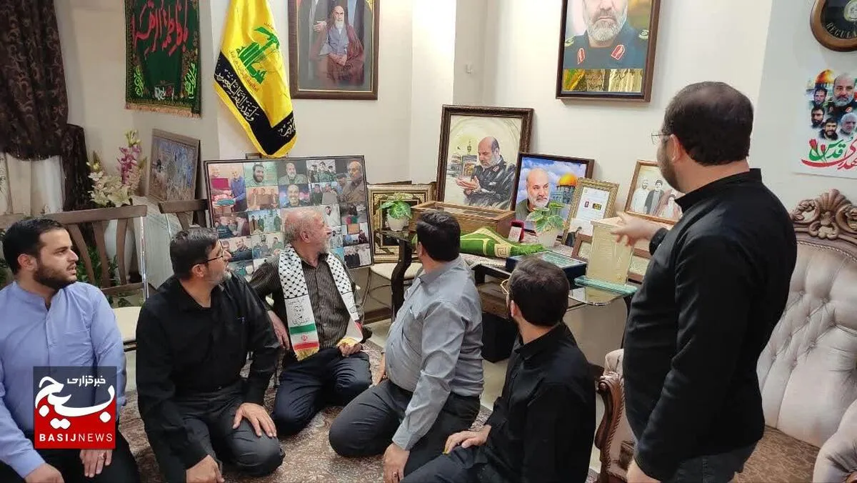 دیدار باخانواده معظم سردارشهیدحاج علی زاهدی