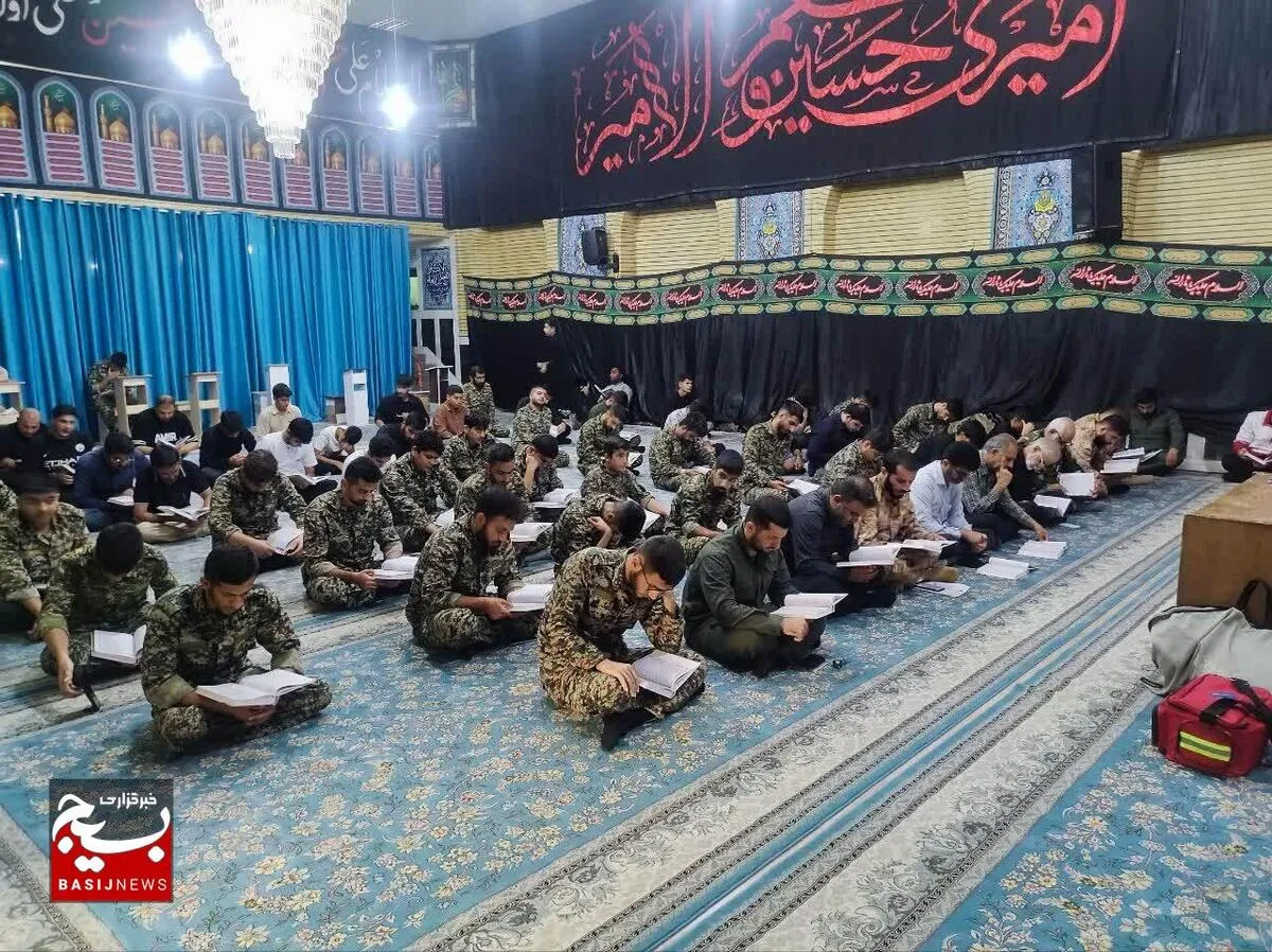 شمیم پیروزی با زمزمه سوره فتح در مسجدسلیمان