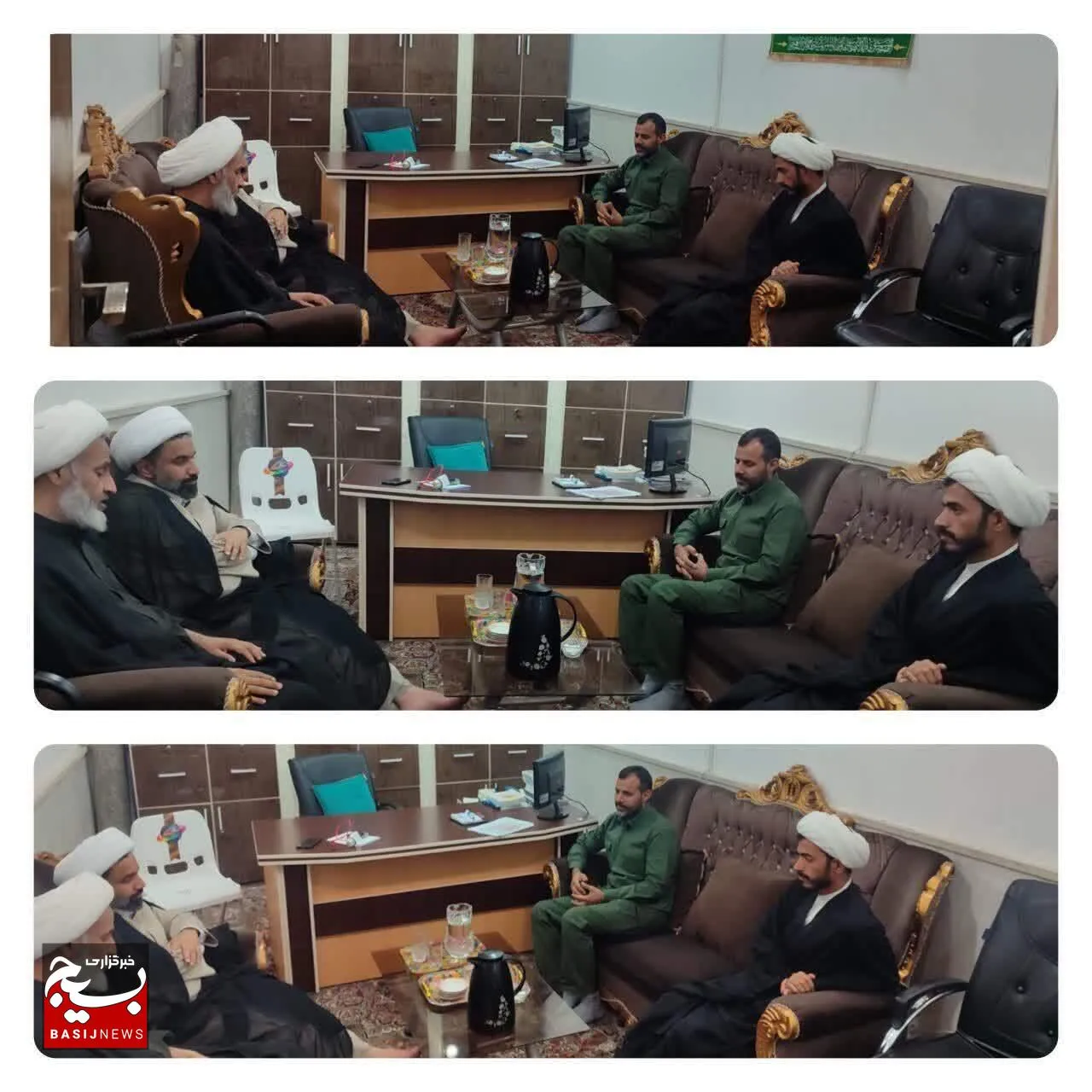نخستین نشست مشترک حوزه بسیج شهید دستغیب و حوزه علمیه امام علی بن ابی‌طالب (ع) برگزار شد