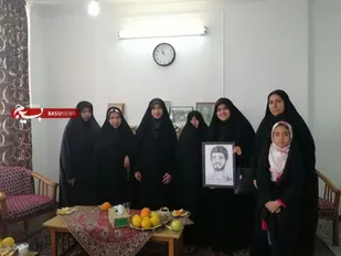 دیدار با خانواده شهید داوود رعیت حسین آبادی + تصاویر