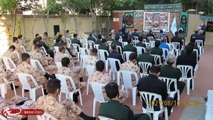 یادواره شهدای پاسدار شهرستان خرمدره برگزار شد+تصاویر
