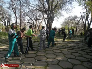 برگزاری مسابقه طناب&zwnj;کشی به&zwnj;مناسبت هفته عقیدتی در سپاه ناحیه همدان