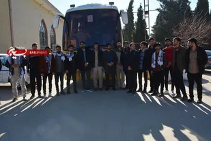 اعزام کاروان راهیان نور دانشجویان استان به مناطق عملیاتی جنوب کشور + (تصاویر)