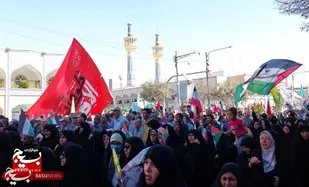 راهپیمایی سراسری بشارت نصر در مشهد