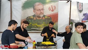 فعالیت 13 موکب جهادی استان در مراسم بدرقه امام شهید