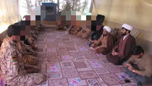 برگزاری نشست جهاد تبیین با موضوع بررسی ابعاد جنگ اخیر با حضور بسیجیان