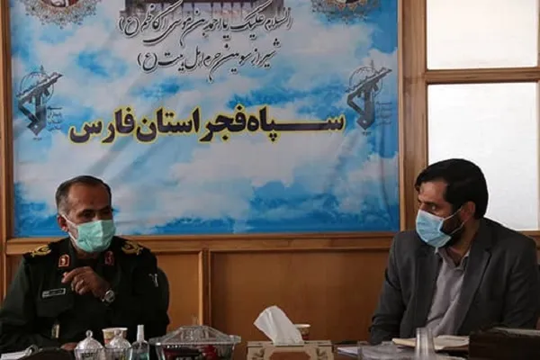 آمادگی کامل سپاه و بسیج فارس برای همکاری با هنرمندان انقلابی