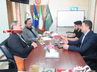 حضور مدیرعامل شرکت ایاز در سازمان بسیج کارگران و کارخانجات کشور با هدف بررسی و رفع موانع تولید