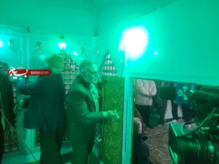 غبارروبی آستان مقدس امامزاده اسماعیل (ع)  فیروزکوه