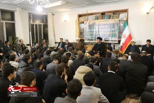اعضای منتخب تشکل های دانشجویی با آیت الله عاملی دیدار کرد