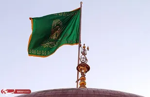 پرچم امام رضا(ع) برق امید را در دل بیماران زنده می&lrm;کند